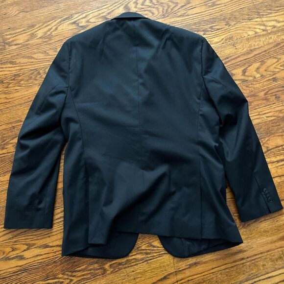 Joseph Abboud Black 2-Button Blazer Men's 43R - Picture 5 of 5